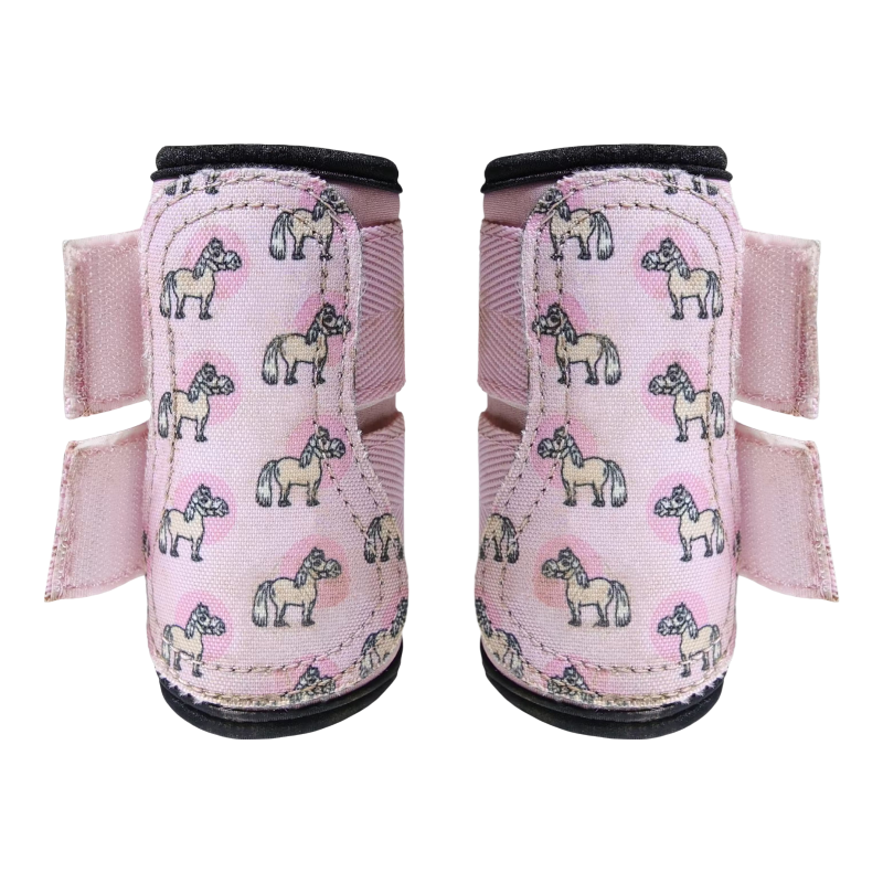 Kentucky Horsewear - Guêtres antérieurs Sammy Collection vieux rose