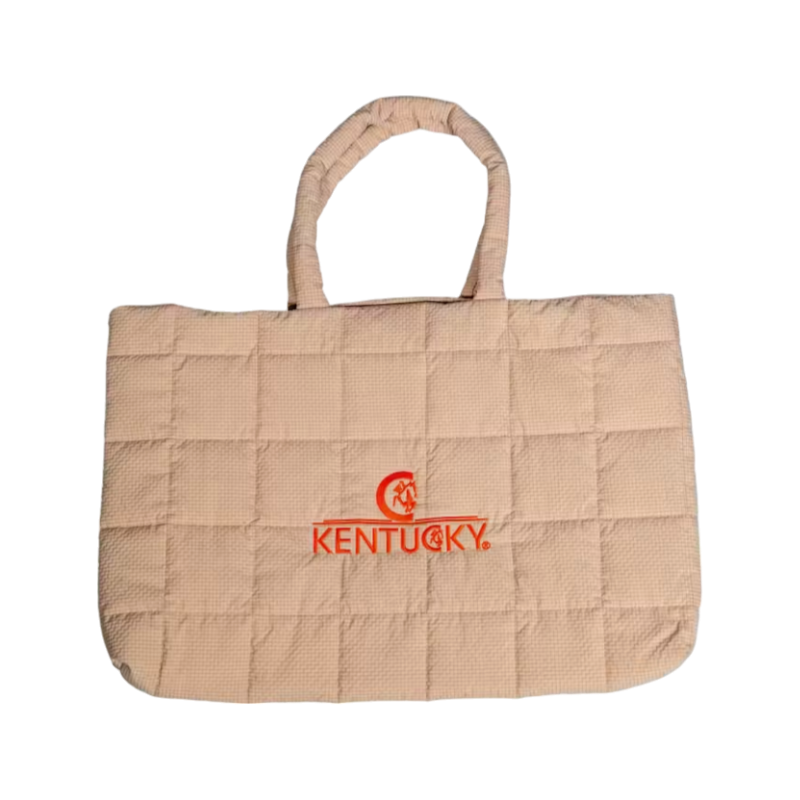Kentucky Horsewear - Sac rembourré Logo Kentucky beige