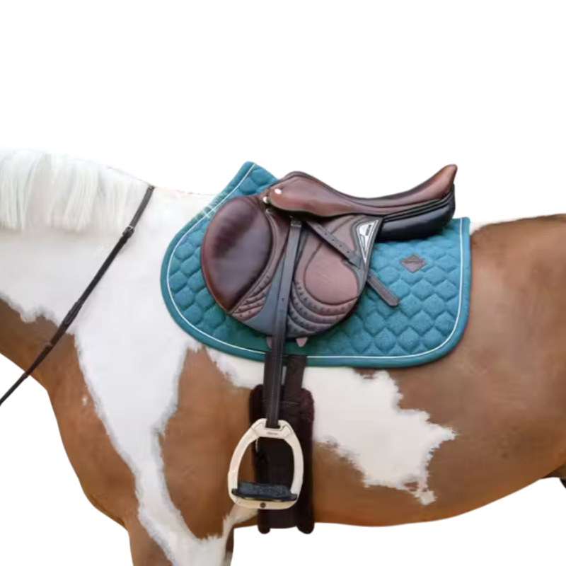 Kentucky Horsewear - Tapis de selle Melange vert emeraude