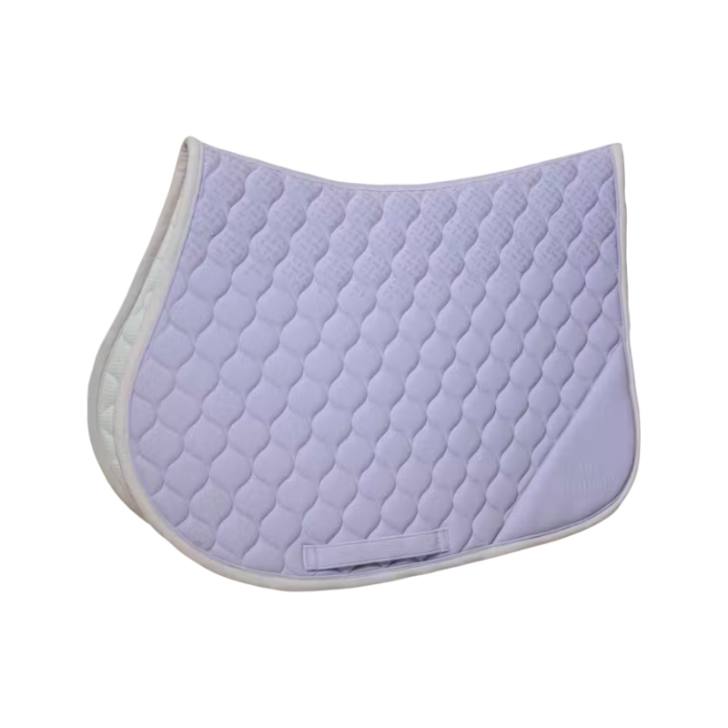 Kentucky Horsewear - Tapis de selle Softshell Onion Quilt parme/ rose pâle