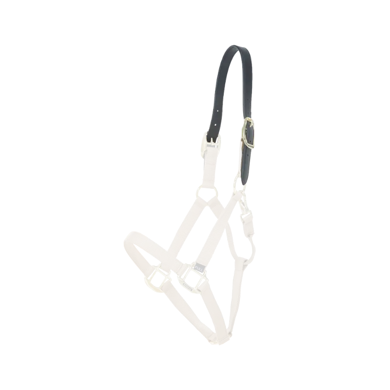 Kentucky Horsewear - Têtière pour licol Nylon Breakaway noir