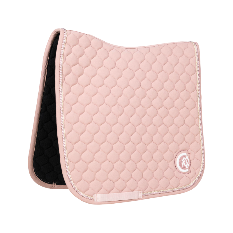 Kentucky Horsewear - Tapis de dressage 3D logo Onion Quilt vieux rose