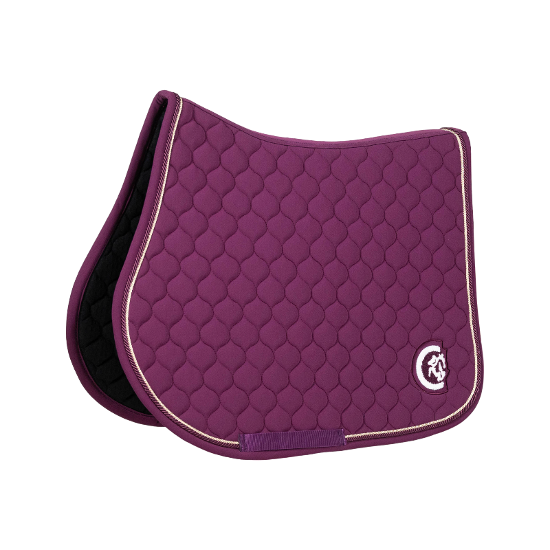 Kentucky Horsewear - Tapis de selle 3D logo Onion Quilt mauve