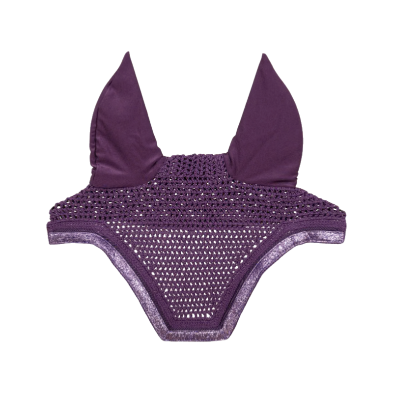 Bonnet anti-bruit Wellington glitter violet - Kentucky Horsewear
