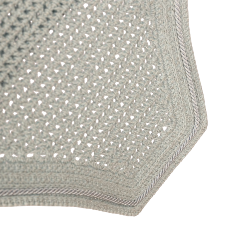 Bonnet anti-bruit Wellington Sparkling bleu clair - Kentucky Horsewear