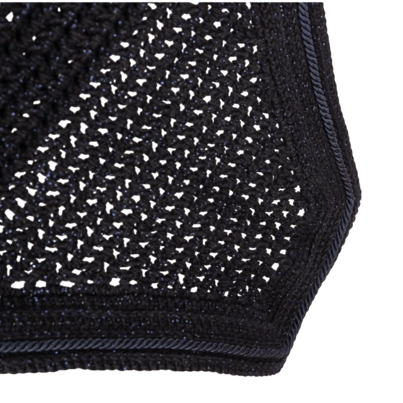 Bonnet anti-bruit Wellington Sparkling marine foncé - Kentucky Horsewear