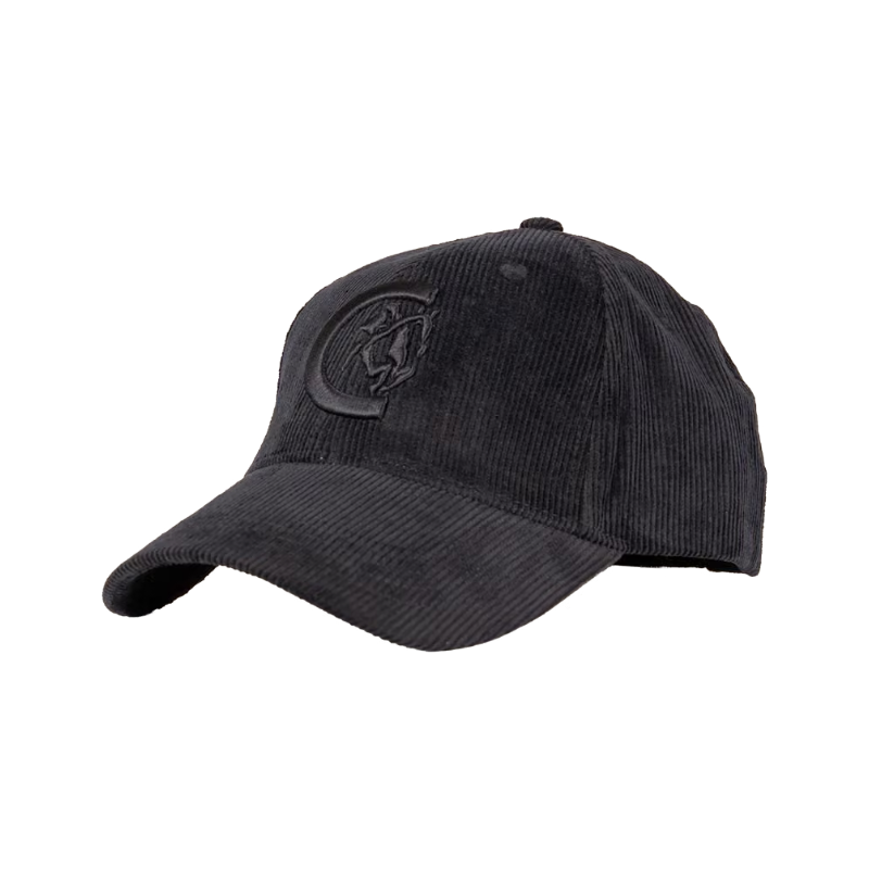 Kentucky Horsewear - Casquette unisexe Corduroy marine