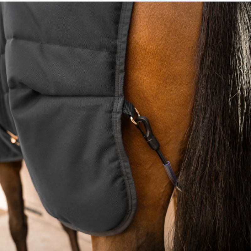 Couverture d'écurie confort du garrot noir 100g - Kentucky Horsewear