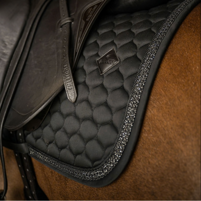 Tapis de dressage Classic Onion glitter noir - Kentucky Horsewear
