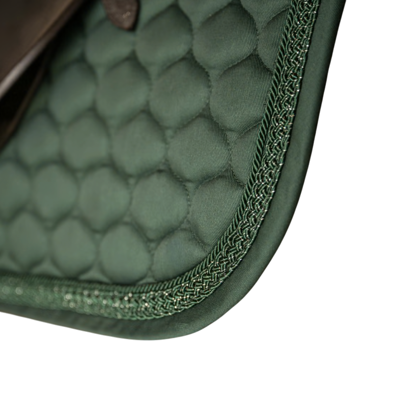 Tapis de dressage Classic Onion glitter vert foncé - Kentucky Horsewear