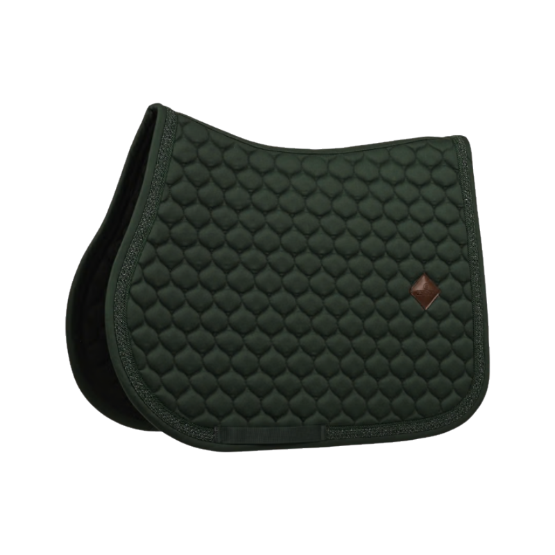 Tapis de selle Classic Onion glitter vert foncé - Kentucky Horsewear