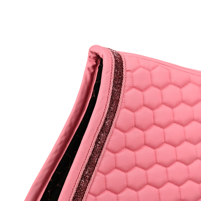 Tapis de selle Glitter Band vieux rose - Kentucky Horsewear