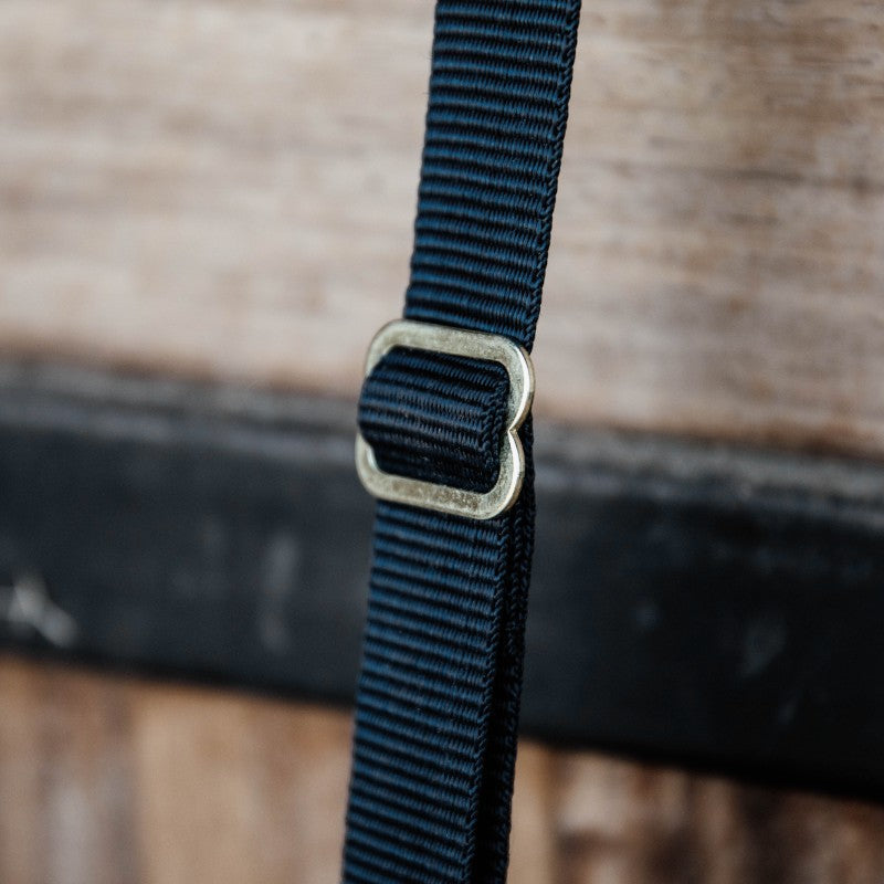 Kentucky Horsewear - Lanière d'attache longue nylon noir | - Ohlala