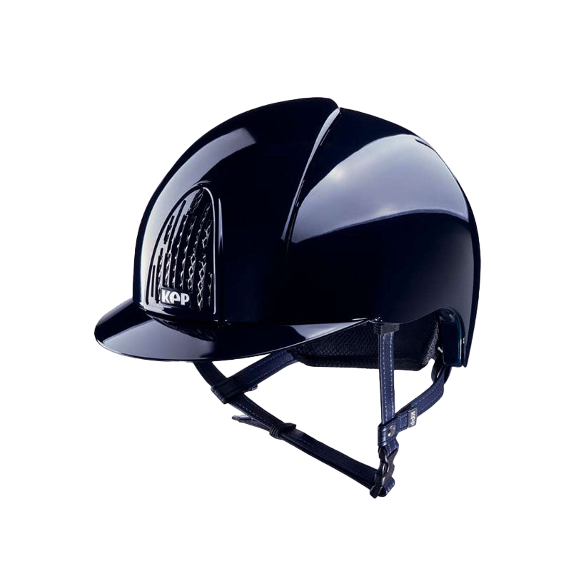 KEP - Casque d'équitation Smart polish blue visière standard | - Ohlala