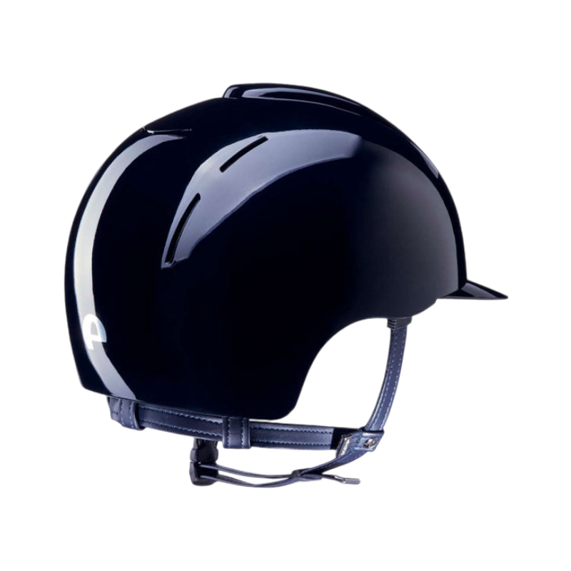 KEP - Casque d'équitation Smart polish blue visière standard