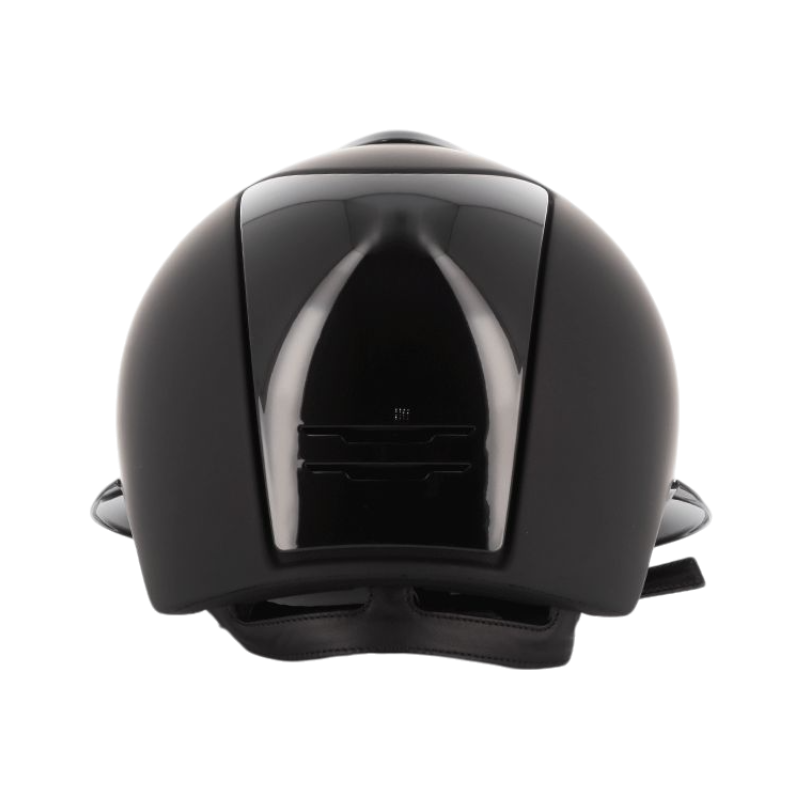 KEP - Casque d'équitation Cromo 2.0 Textile/ Polish noir visière polo
