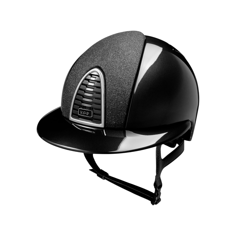 KEP - Rijhelm Cromo 2.0 limited edition Shine Cortina black polo vizier