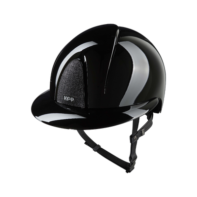 KEP - Casque d'équitation Smart Nova Metal Polish black Star black visière polo | - Ohlala