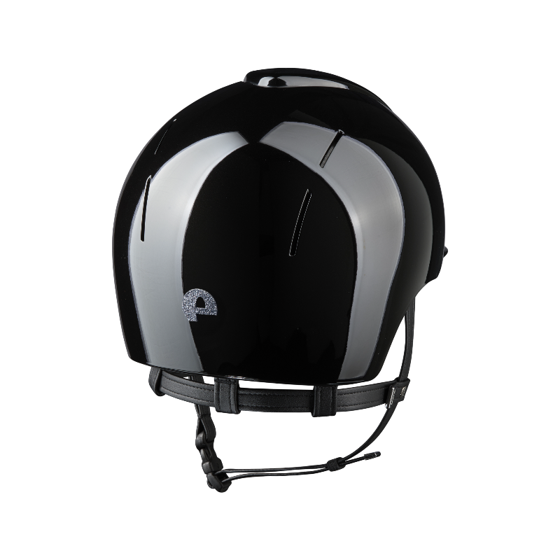 KEP - Casque d'équitation Smart Nova Metal Polish black Star silver visière standard | - Ohlala