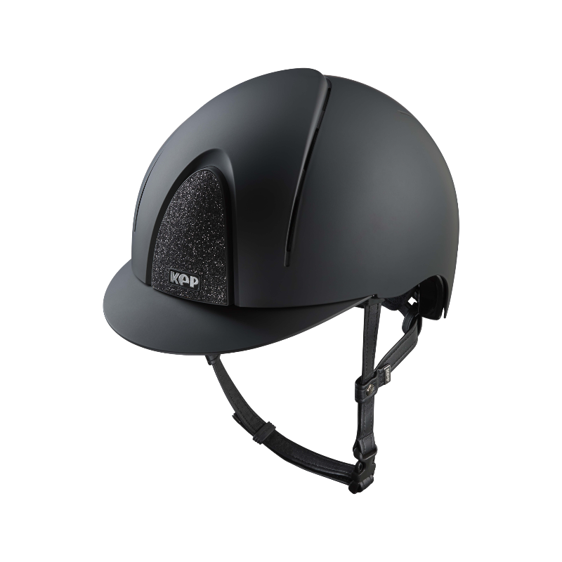 KEP - Casque d'équitation Smart Nova Textile Star black visière standard | - Ohlala