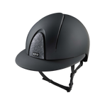 KEP - Casque d'équitation Smart Nova Textile black Star silver visière polo | - Ohlala
