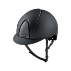 KEP - Casque d'équitation Smart Nova Textile black Star silver visière standard | - Ohlala