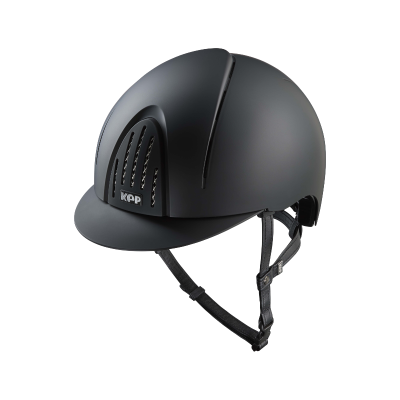 KEP - Casque d'équitation Smart Nova Textile black visière standard