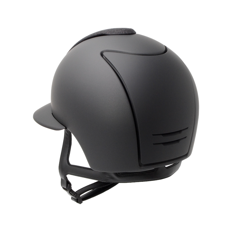 KEP - Casque d'équitation Cromo 2.0 édition limitée Star black visière polo | - Ohlala