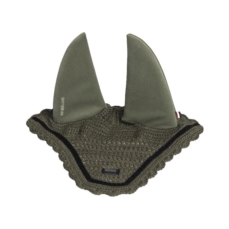 Kingsland - Bonnet pour chevaux KLVigga velvet green beetle