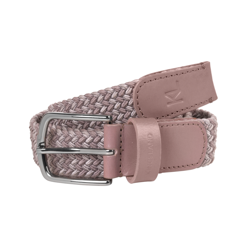Kingsland - Ceinture tressée élastique KLLeslie brown iron