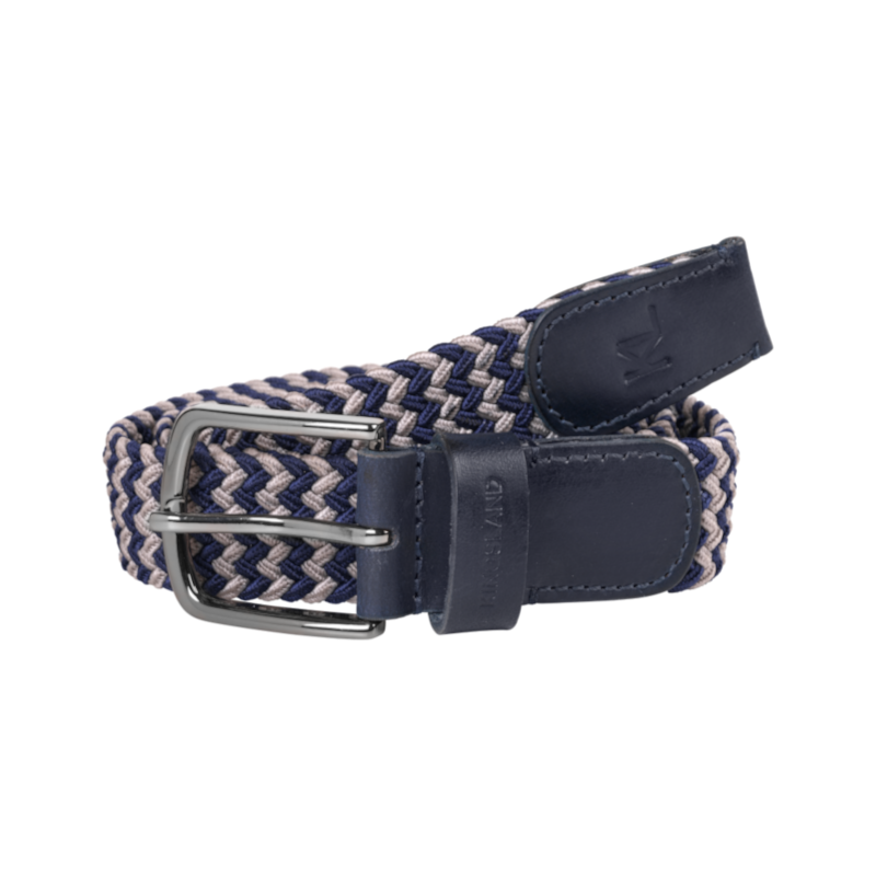 Kingsland - Ceinture tressée élastique KLLeslie evening blue