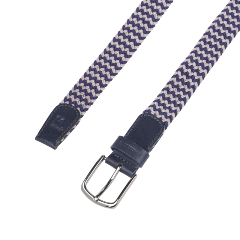 Kingsland - Ceinture tressée élastique KLLeslie evening blue