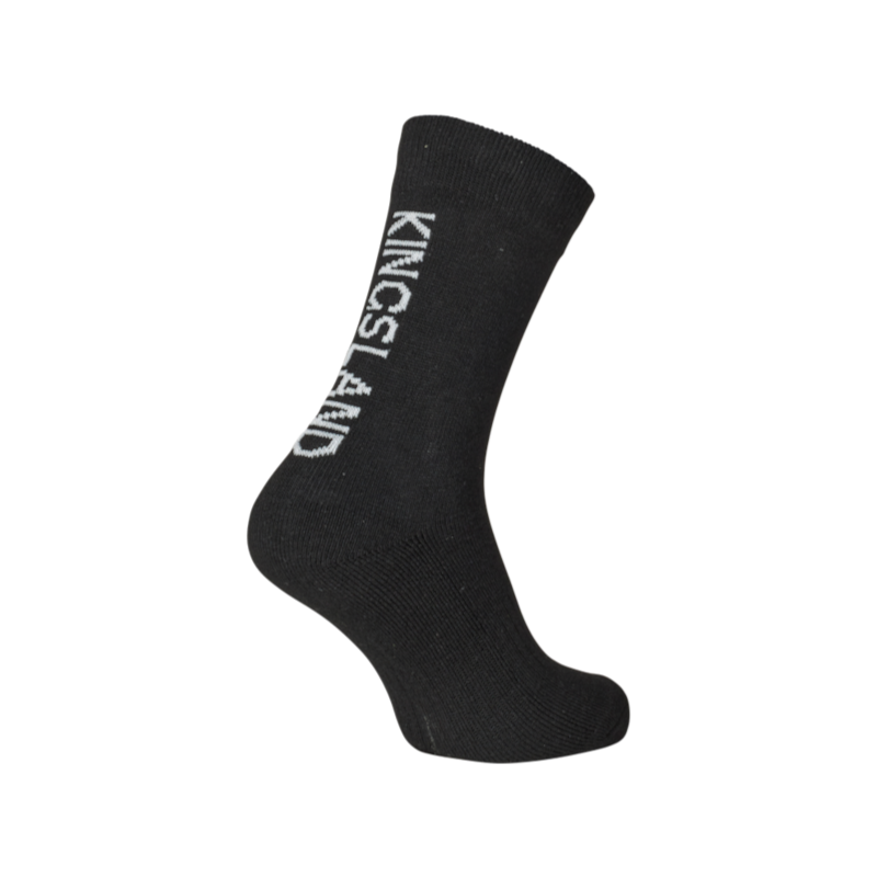 Kingsland - Chaussettes courtes KLAiden noir/ gris (x2)