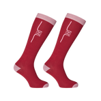 Kingsland - Chaussettes d'équitation KLAmy Coolmax garnet