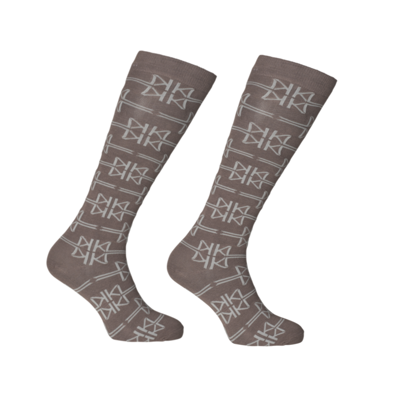 Kingsland - Chaussettes d'équitation KLAnnabella Coolmax brown iron
