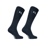 Kingsland - Chaussettes d'équitation KLLorella Coolmax marine (x1) | - Ohlala