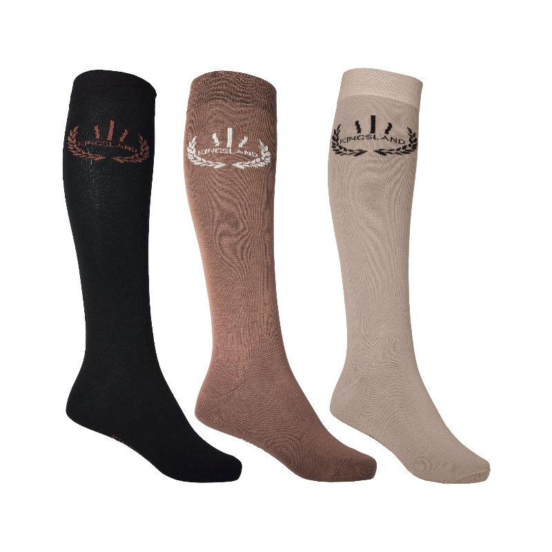Kingsland - Chaussettes d'équitation KLNatali Coolmax x3