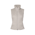 Kingsland - Doudoune d'équitation manches courtes femme KLAlba beige dove