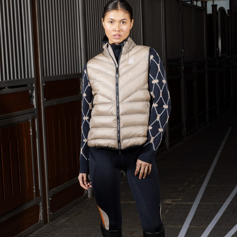 Kingsland - Doudoune sans manches unisexe KLVam Padded beige cobblestone | - Ohlala