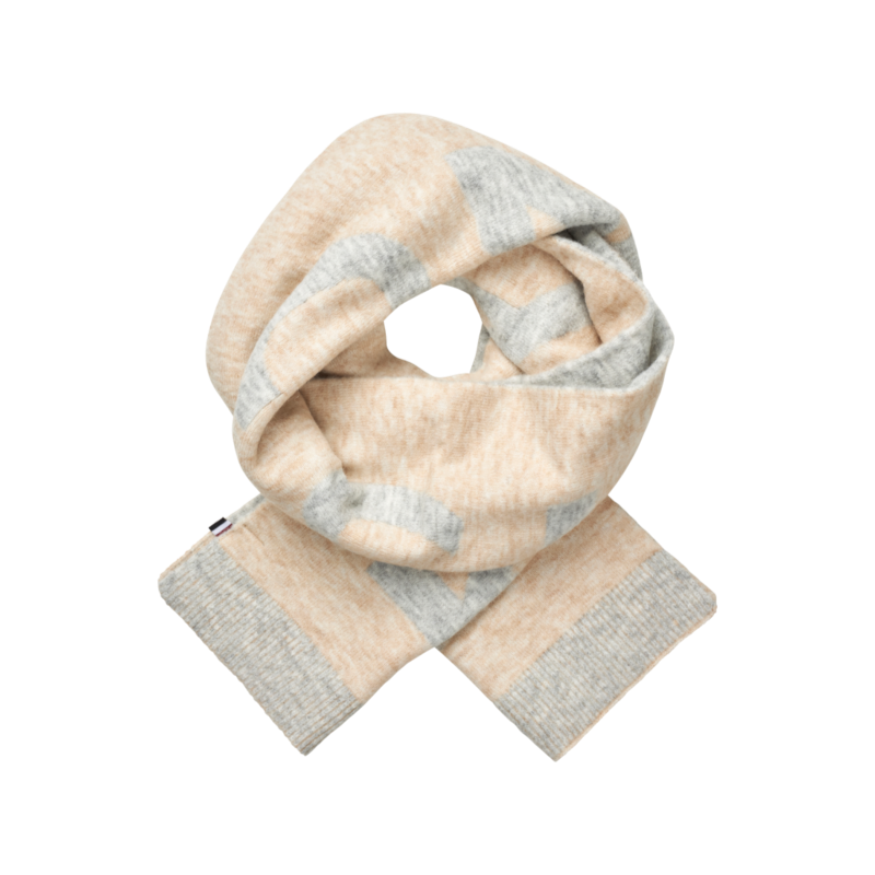 Kingsland - Écharpe unisexe KLAllison light grey melange