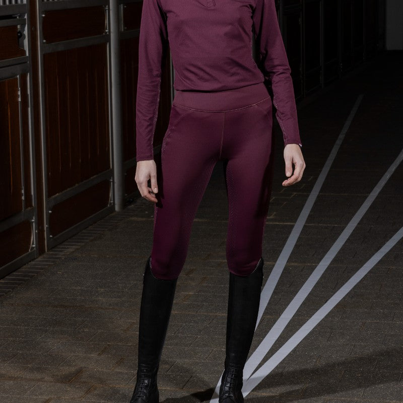 Kingsland - Legging d'équitation femme KLValerie winetasting | - Ohlala