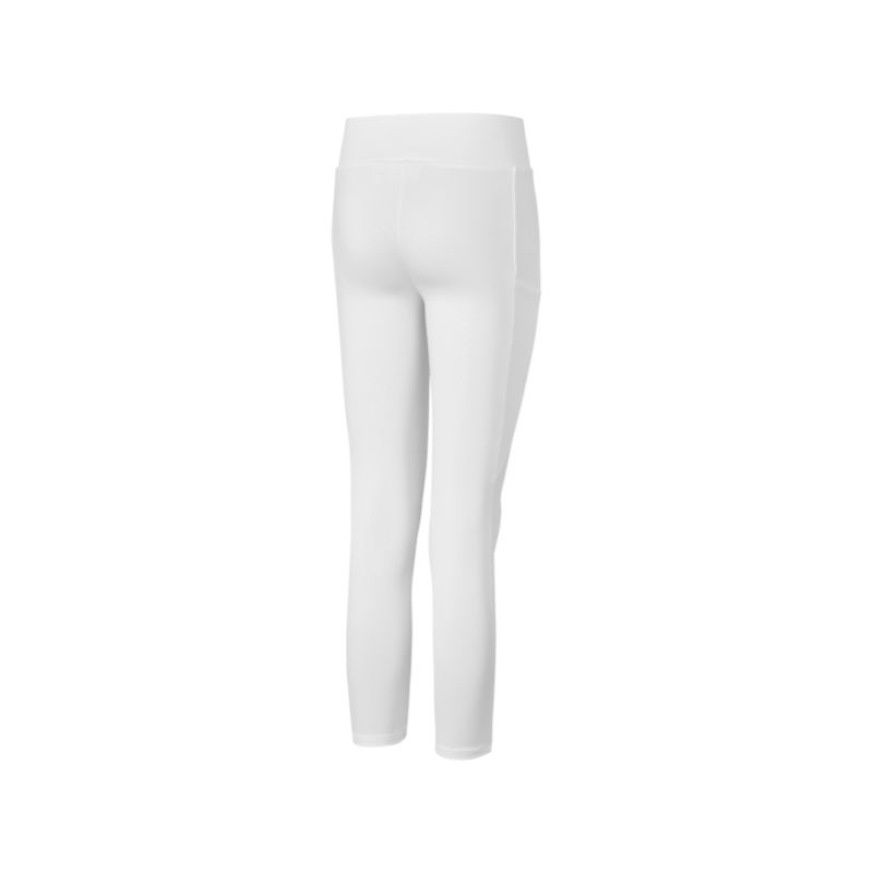Kingsland - Legging d'équitation junior KLAlexis full grip blanc
