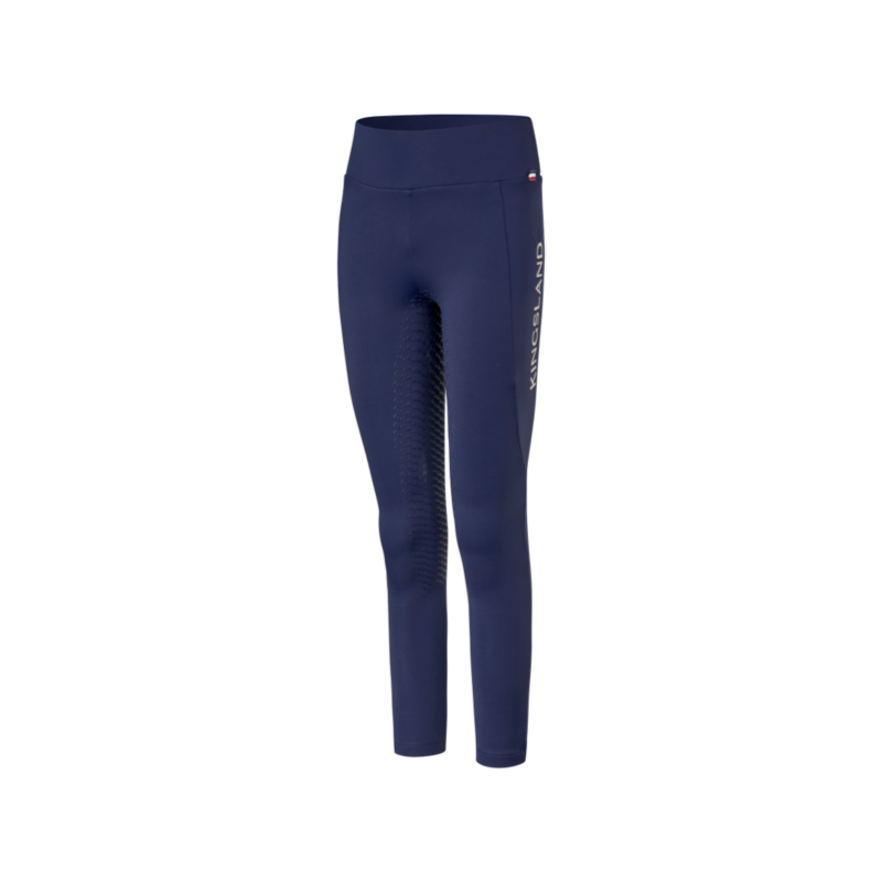 Kingsland - Legging d'équitation junior KLAlexis full grip evening blue