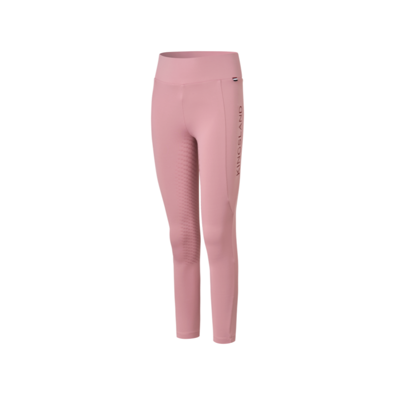 Kingsland - Legging d'équitation junior KLAlexis full grip lilas