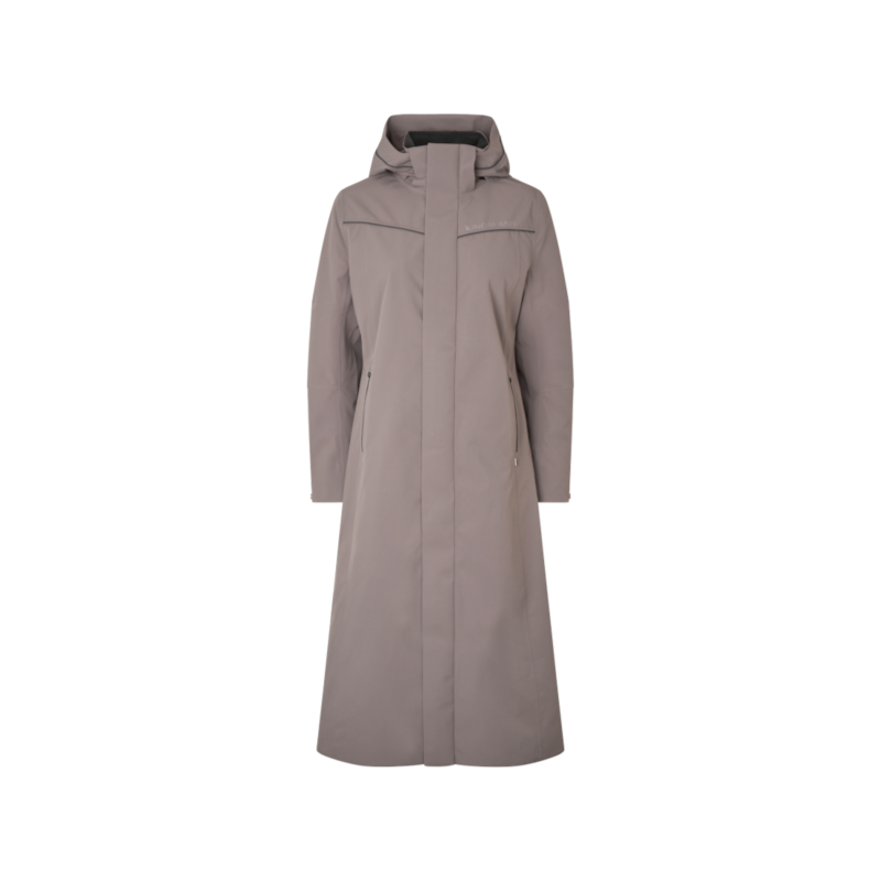 Kingsland - Manteau imperméable femme KLLucia brown iron