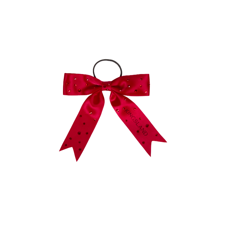 Kingsland - Noeud rouge KLMonroe swarovski