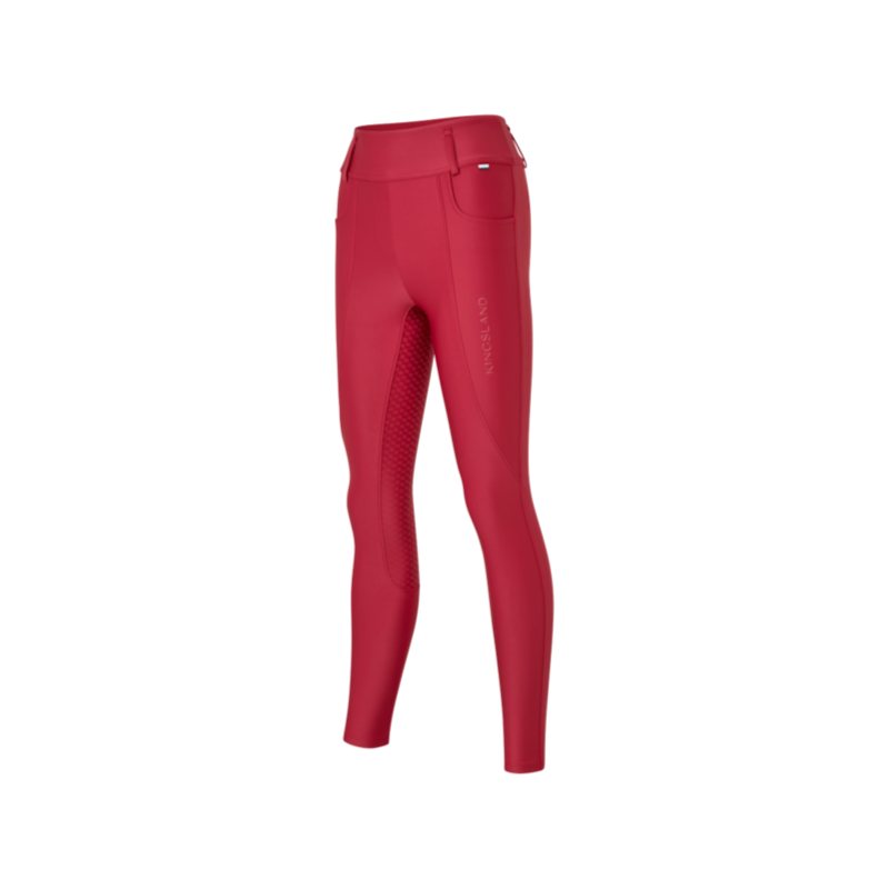 Kingsland - Pantalon d'équitation femme KLKristin full grip garnet