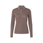 Kingsland - Polo manches longues femme KLAmy brown iron