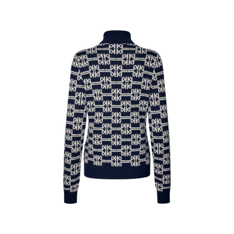 Kingsland - Pull col roulé femme KLAnnabella evening blue