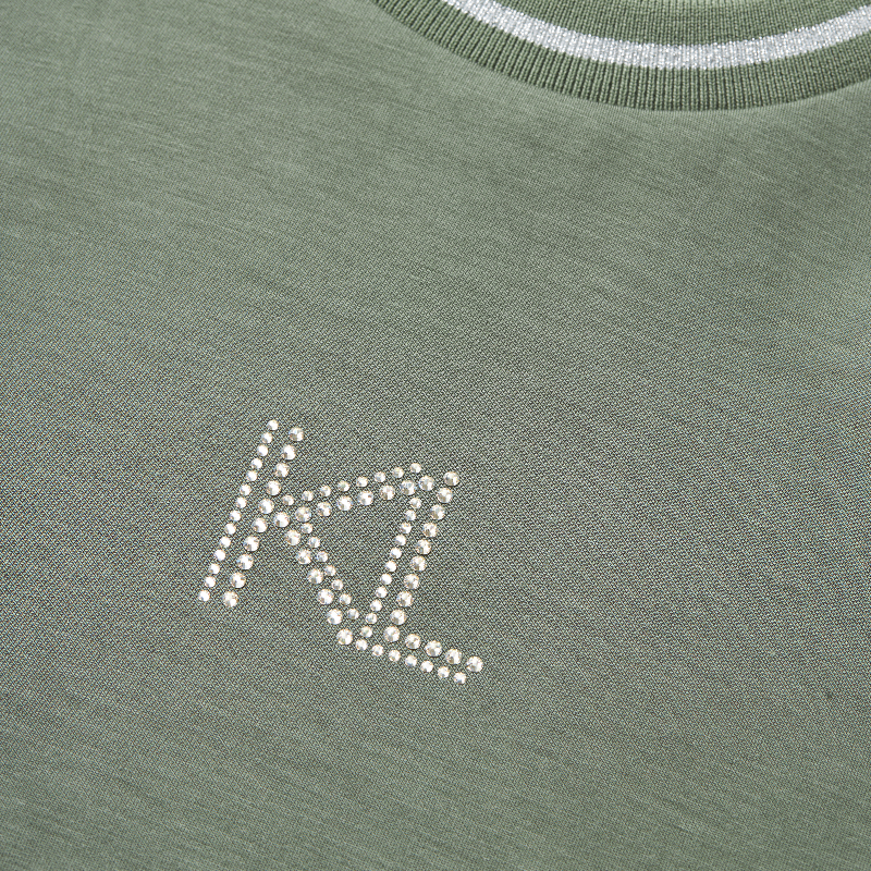 Kingsland - Dames longsleeve sweater KLLilian green agave | - Ohlala